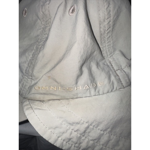 Columbia Schooner Bank Cacholot Neck Cover Sun Hat Vintage Fishing Cap Beige - Picture 6 of 6